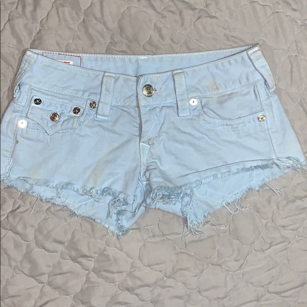True religion short shorts